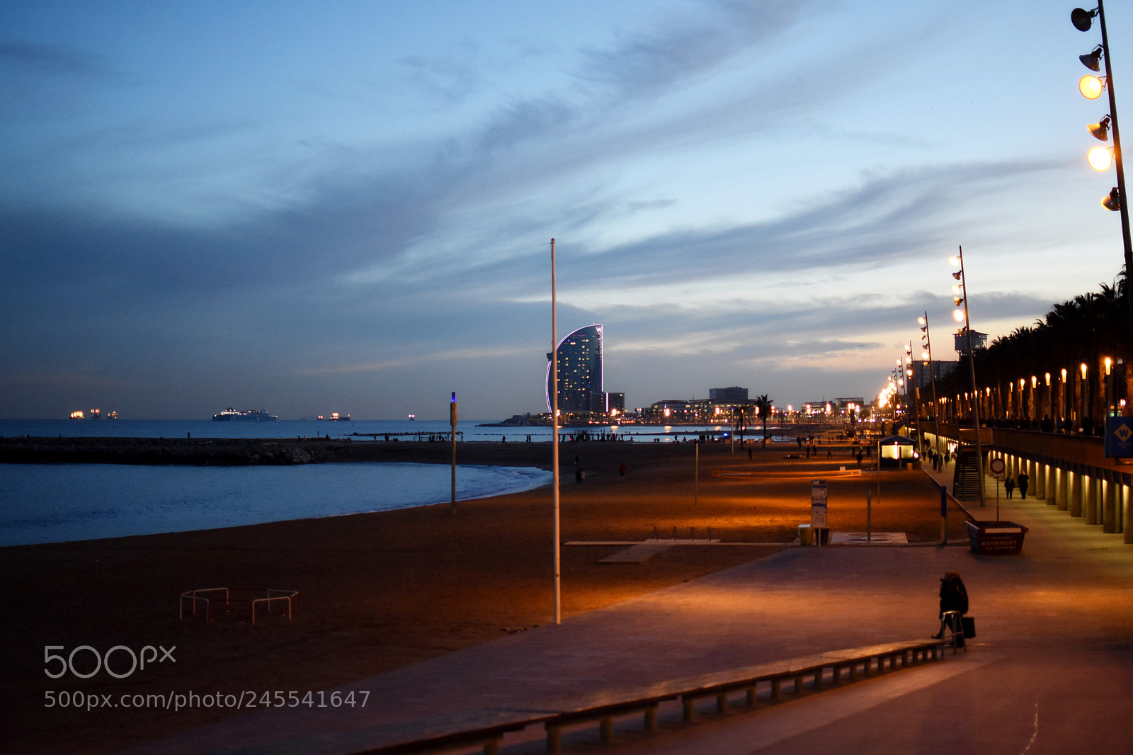 Nikon D3400 sample photo. Night beach photography