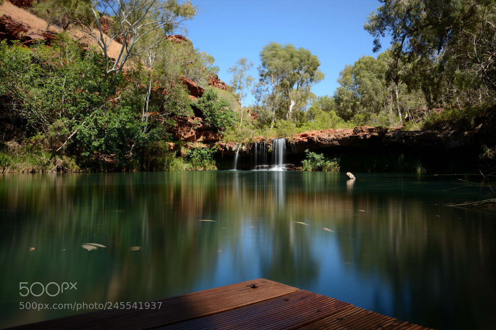 Nikon D5200 sample photo. Karijini swimming pool photography