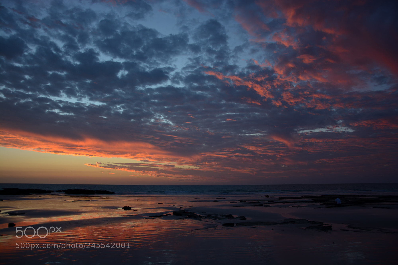 Nikon D5200 sample photo. Sunset at cable beach photography