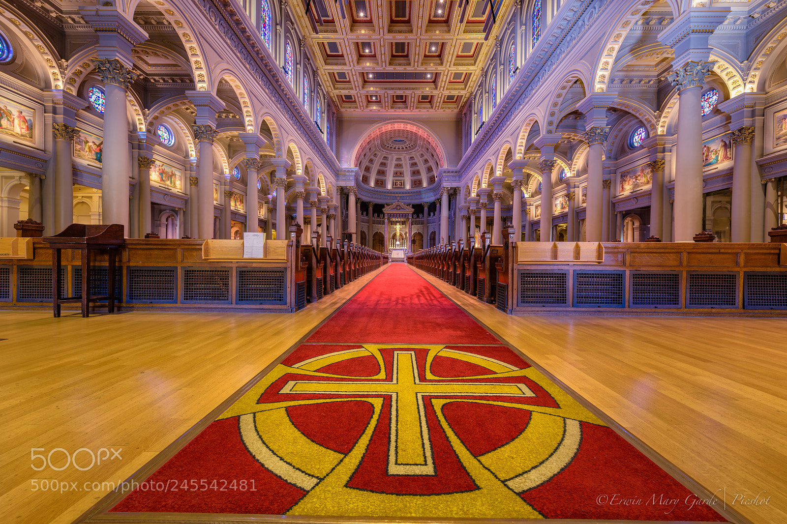 Nikon D850 sample photo. Saint ignatius church san photography