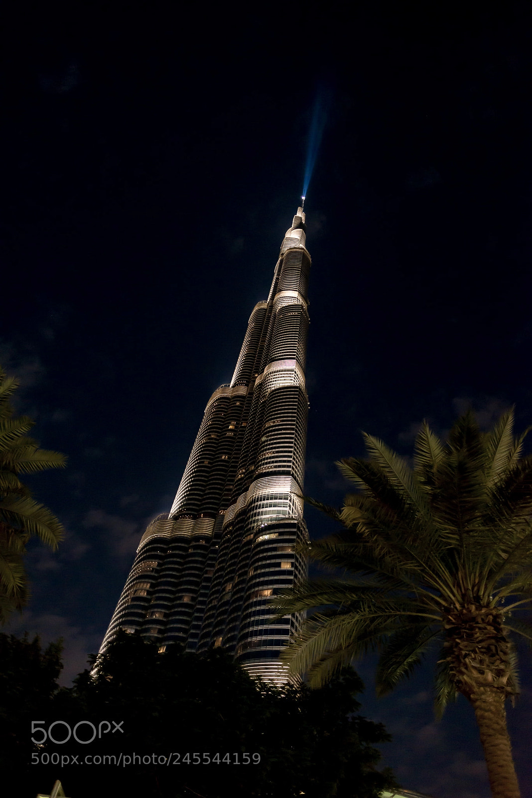Nikon D610 sample photo. Bujr khalifa at night photography