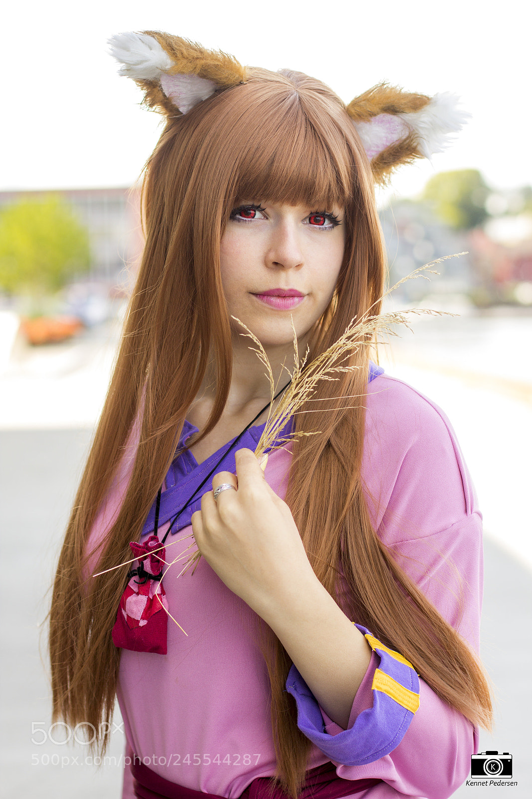 Canon EOS 60D sample photo. Holo cosplay photography