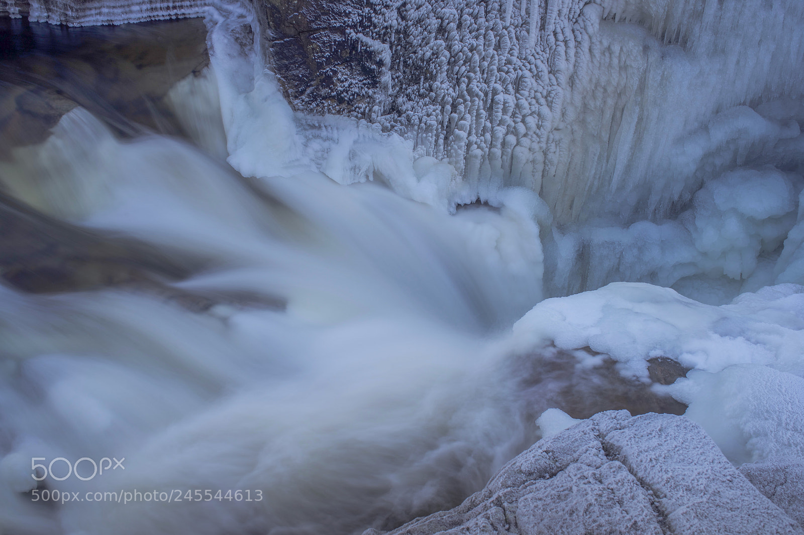 Sony a7 II sample photo. Frozen photography