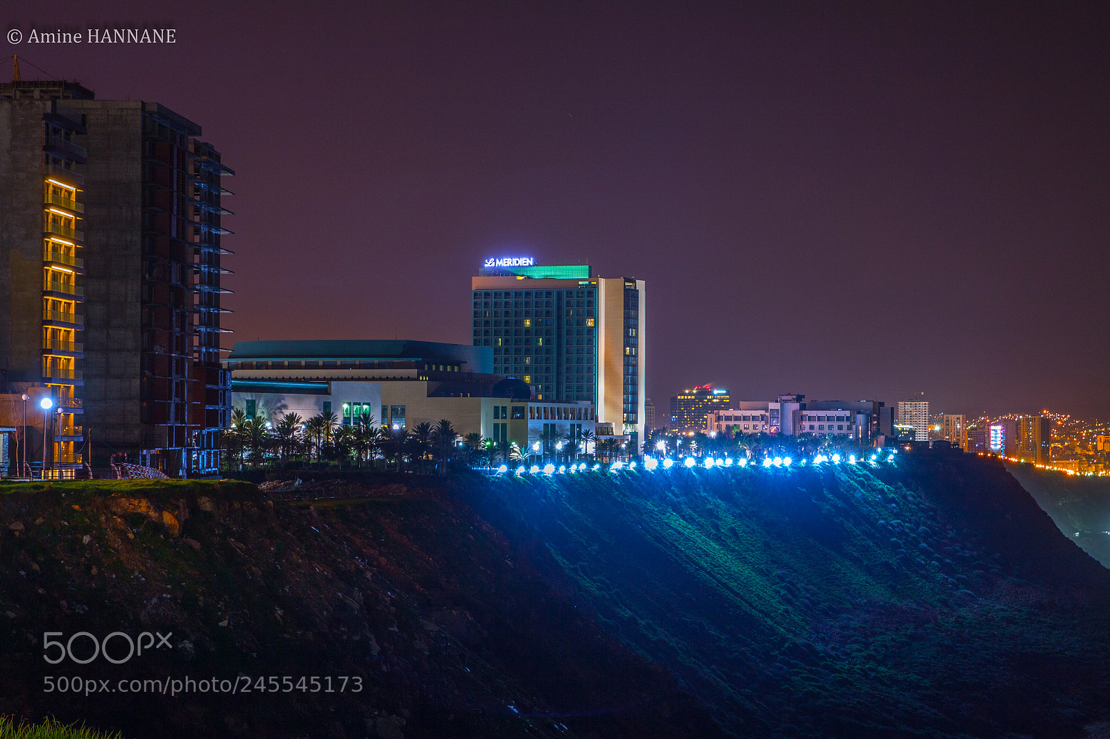 Canon EOS 50D sample photo. Oran by night photography