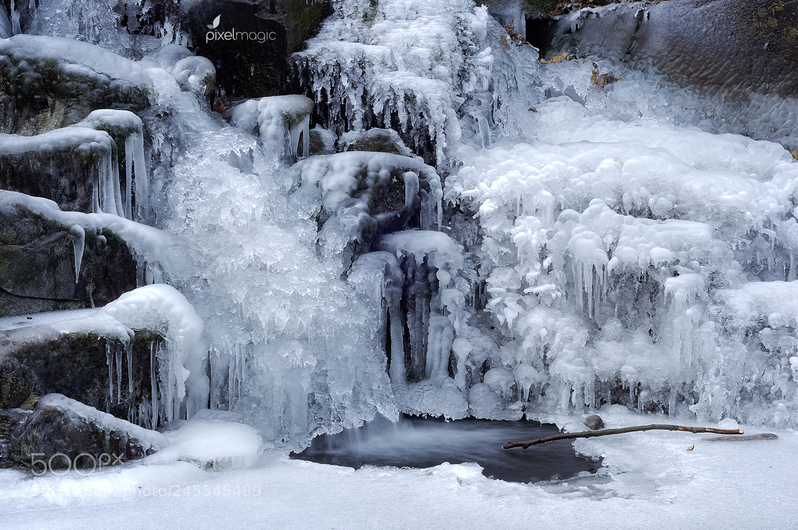 Nikon D90 sample photo. Frozen photography