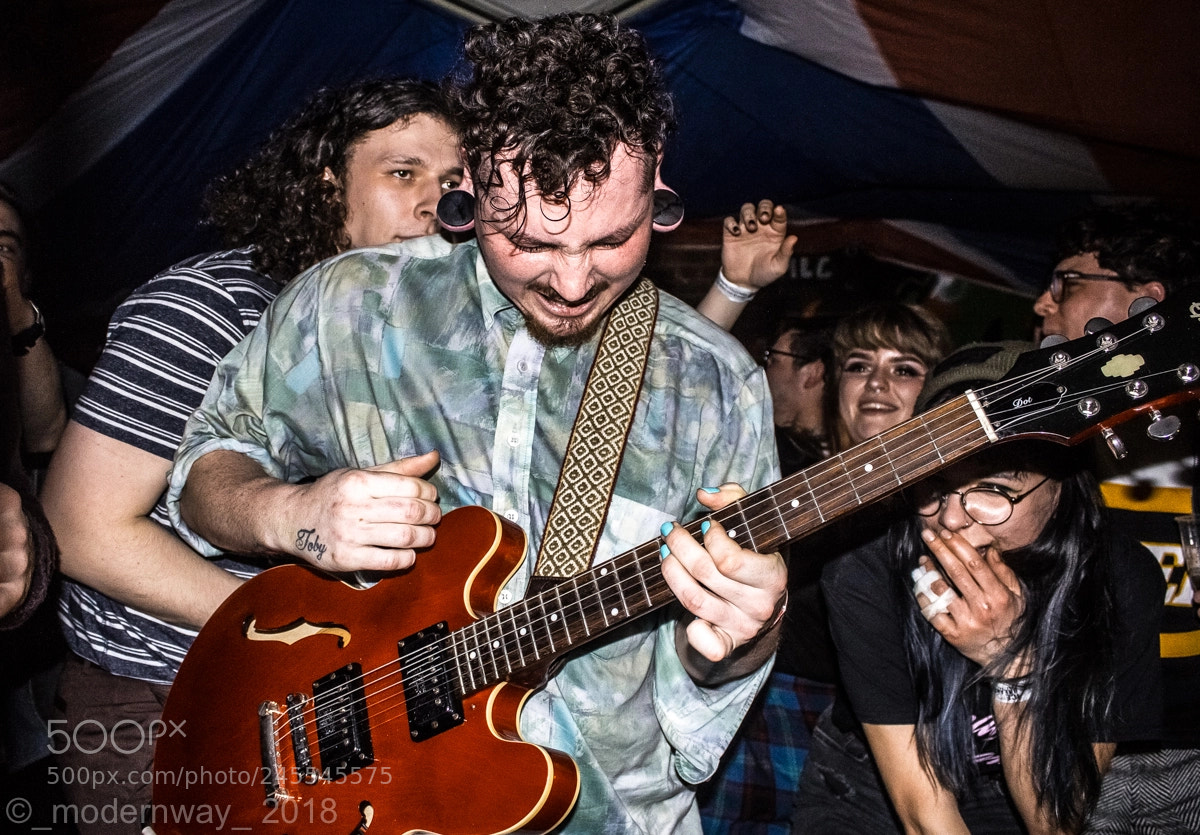 Canon EOS 60D sample photo. Arcade hearts live at photography
