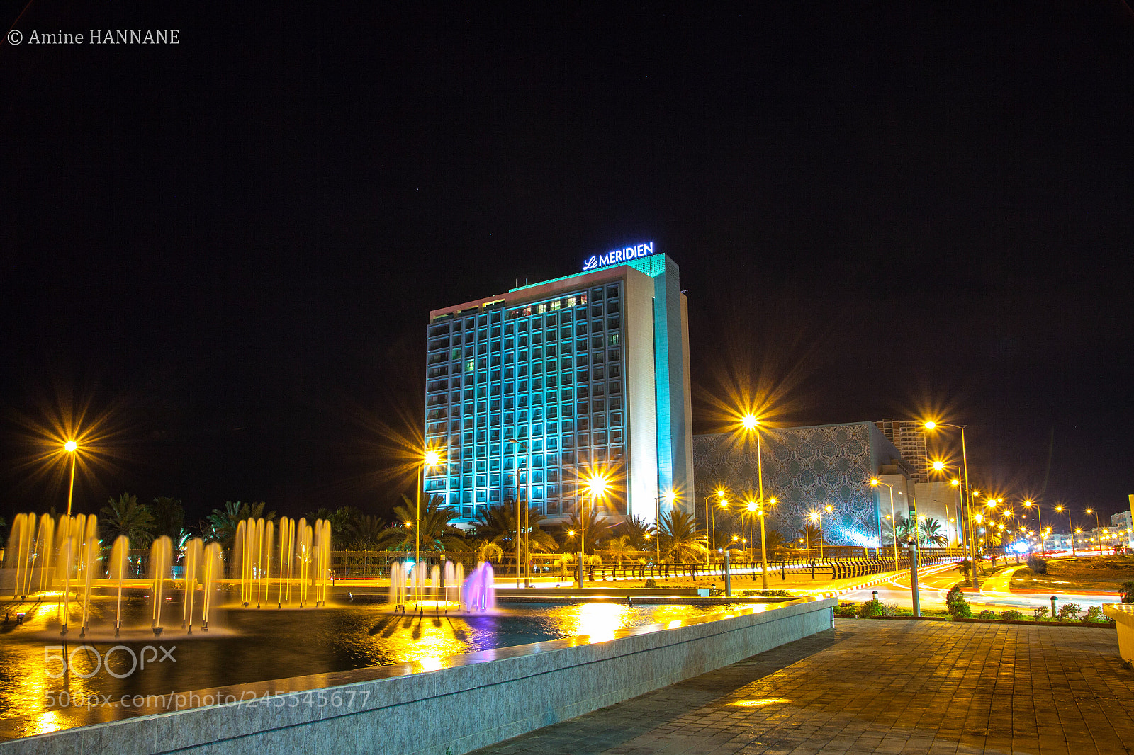 Canon EOS 50D sample photo. Oran by night photography