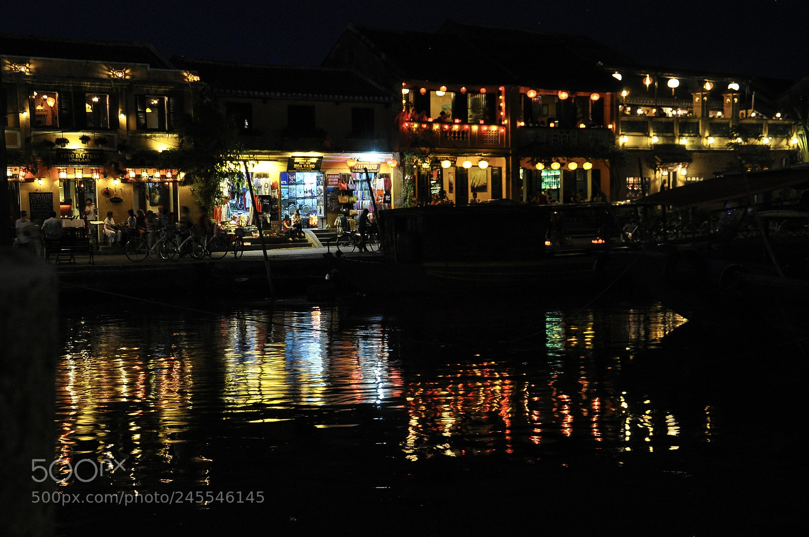 Nikon D90 sample photo. Hoi an @night photography