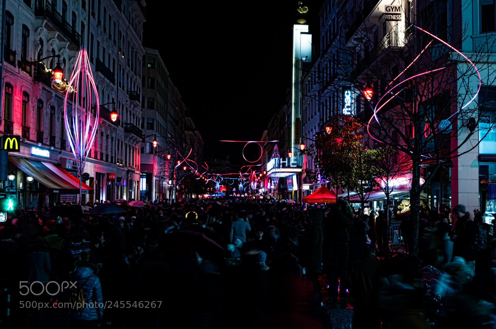 Pentax K-30 sample photo. Lyon light fest 2017 photography