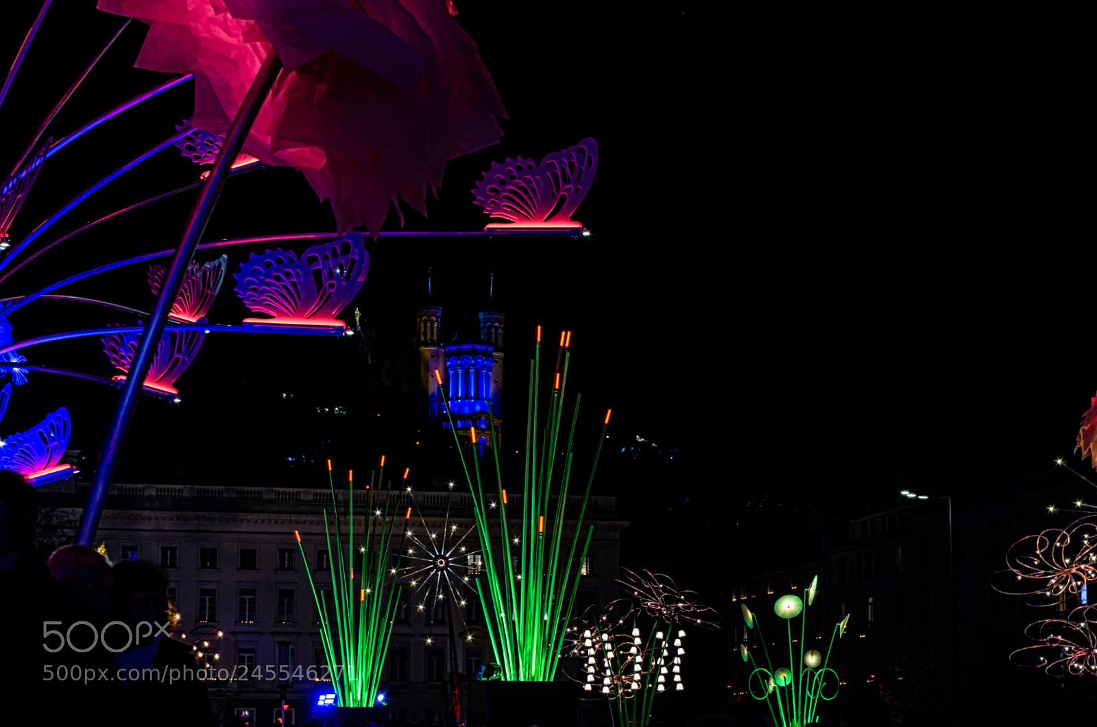 Pentax K-30 sample photo. Lyon light fest 2017 photography