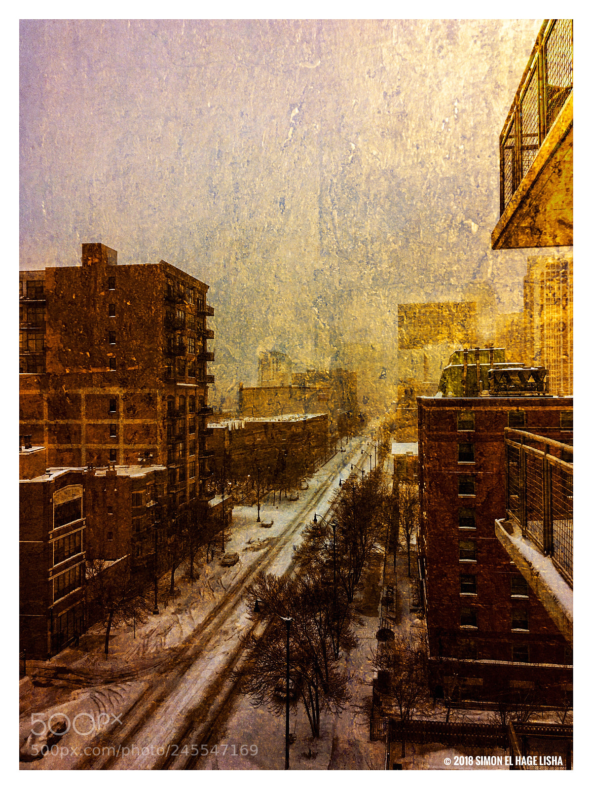 Apple iPhone 6s Plus sample photo. Urban landscapes, chicago snow photography