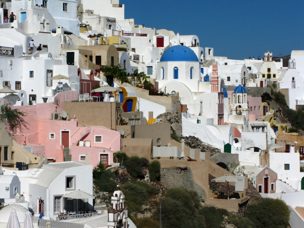 Canon POWERSHOT G9 sample photo. Santorini photography