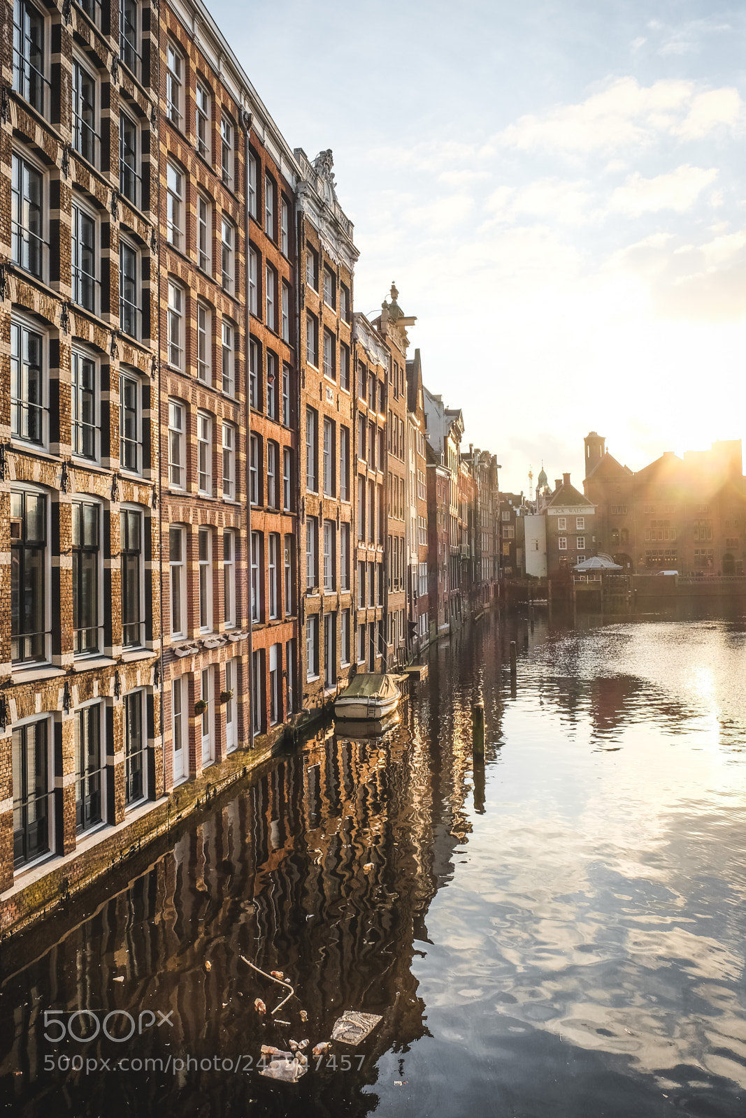 Fujifilm X-T10 sample photo. Amsterdam in a warm photography