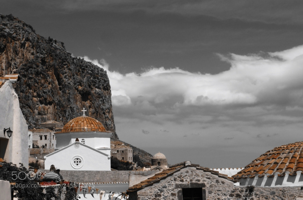 Panasonic Lumix DMC-ZS30 (Lumix DMC-TZ40) sample photo. Monemvasia photography