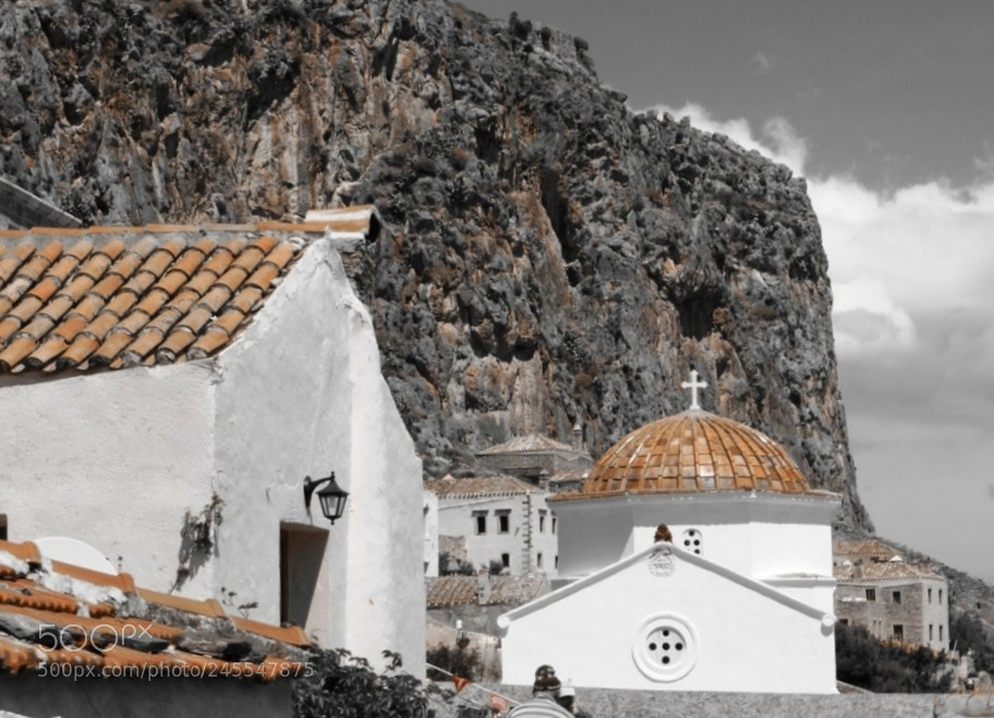 Panasonic Lumix DMC-ZS30 (Lumix DMC-TZ40) sample photo. Monemvasia photography
