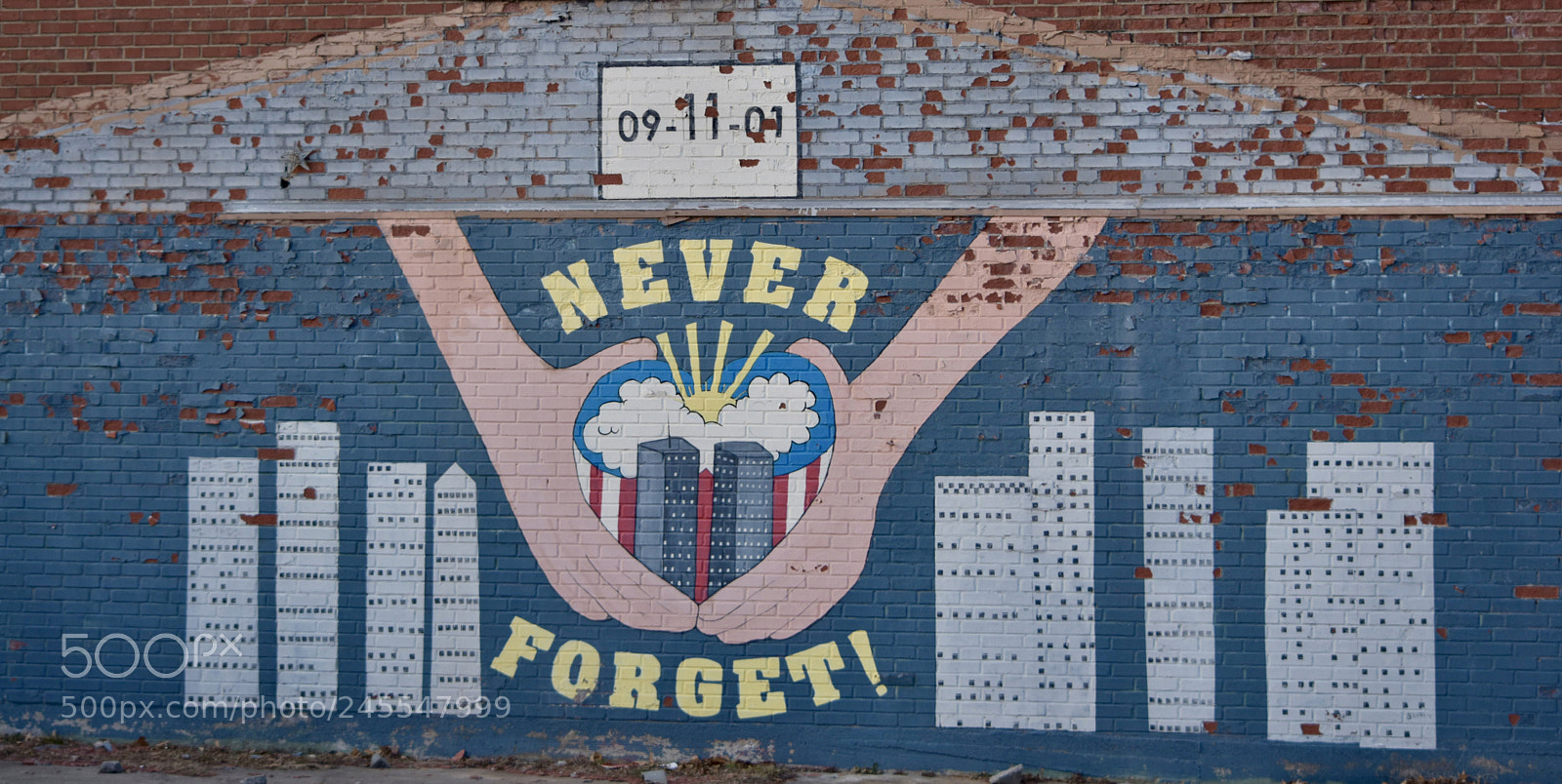 Nikon D3400 sample photo. Memorial mural photography