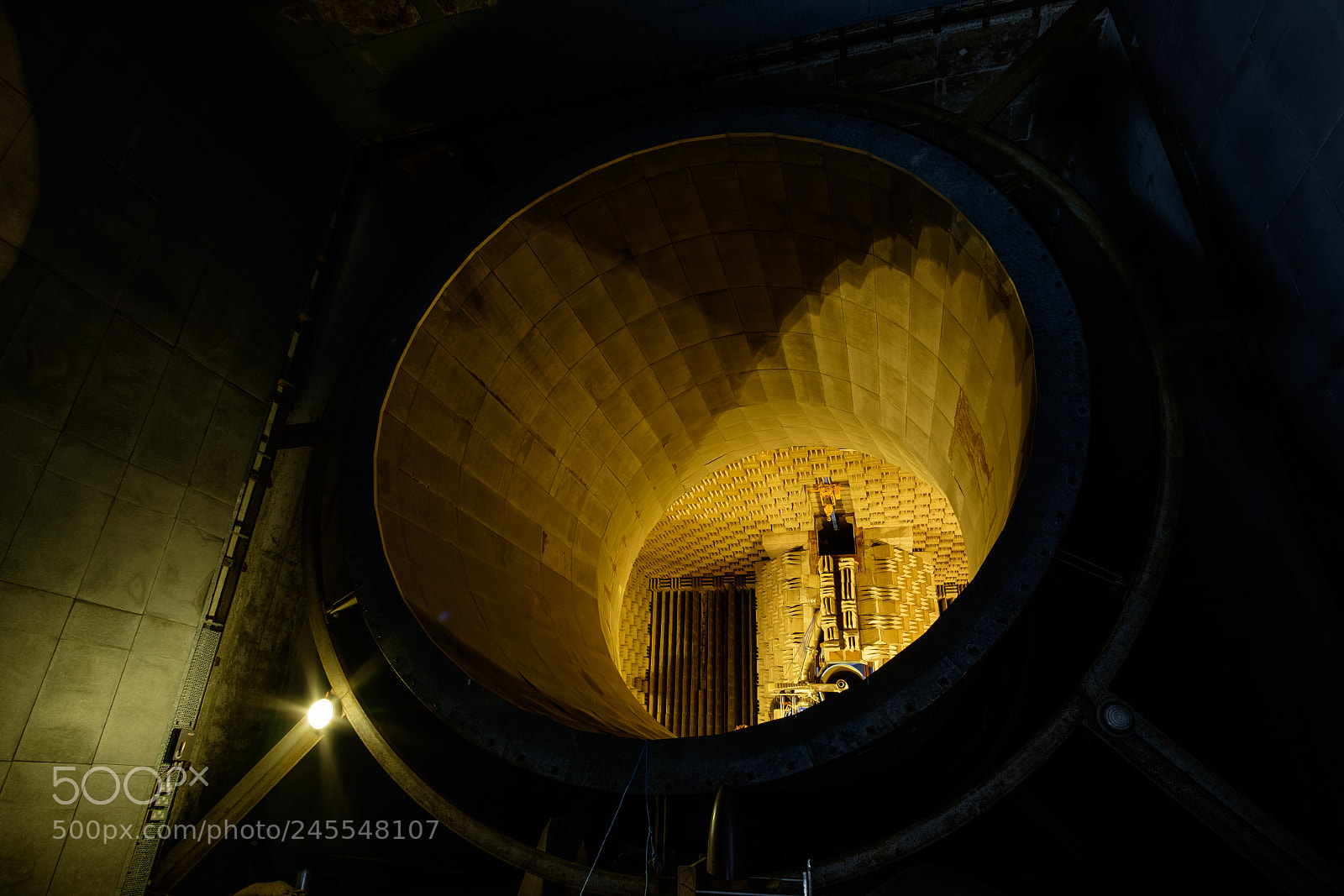 Fujifilm X-T1 sample photo. Sound testing chamber photography