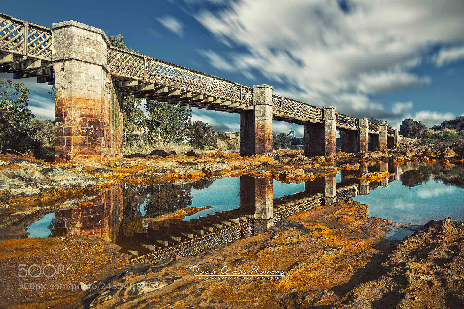 Nikon D7100 sample photo. Puente de niebla (huelva). photography
