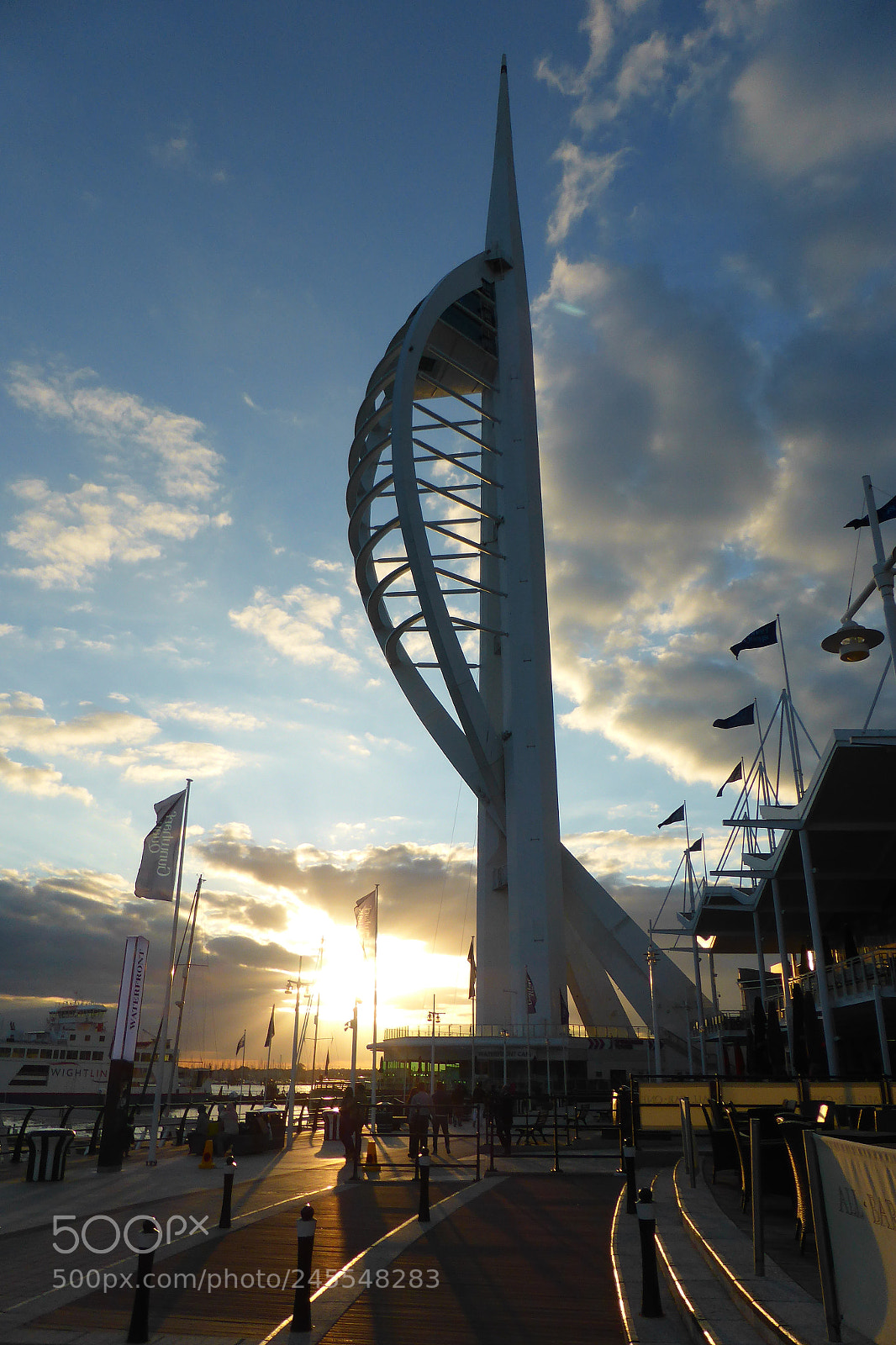 Panasonic Lumix DMC-ZS30 (Lumix DMC-TZ40) sample photo. Portsmouth - england photography