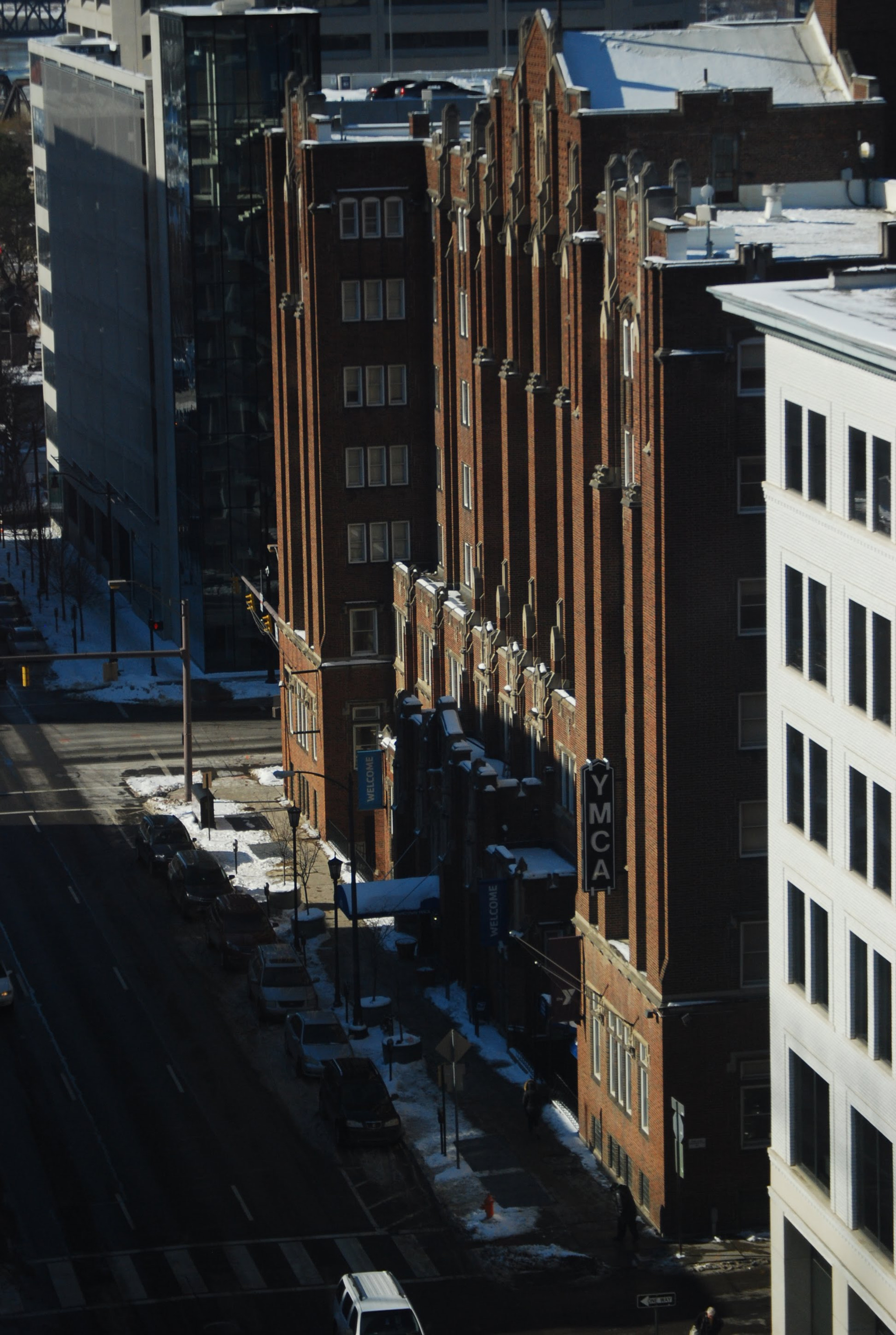 Nikon D40X sample photo. Historic ymca dowtown columbus photography