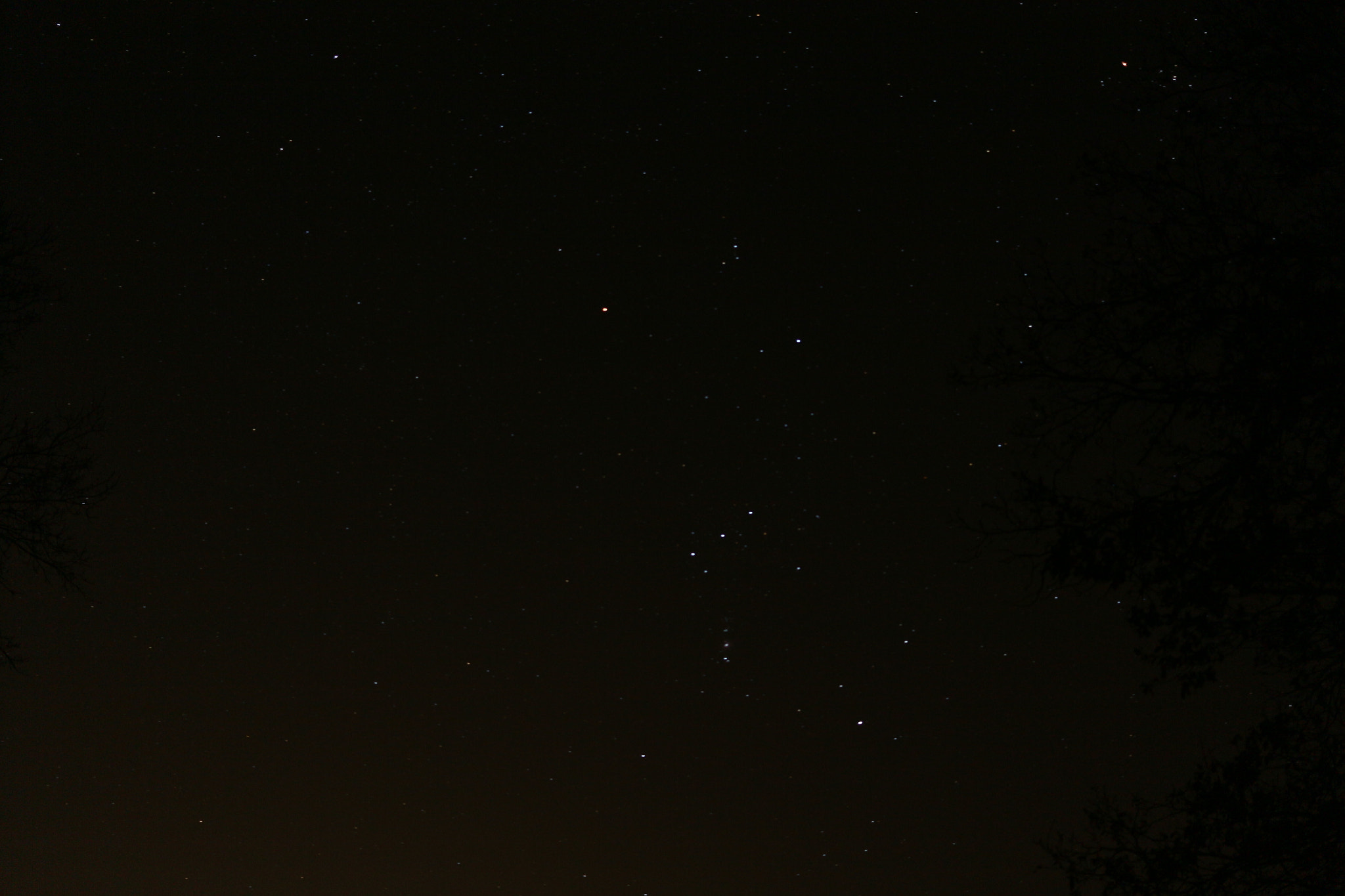 Canon EOS 100D (EOS Rebel SL1 / EOS Kiss X7) + Canon EF-S 24mm F2.8 STM sample photo. Nightly winter sky in the north photography
