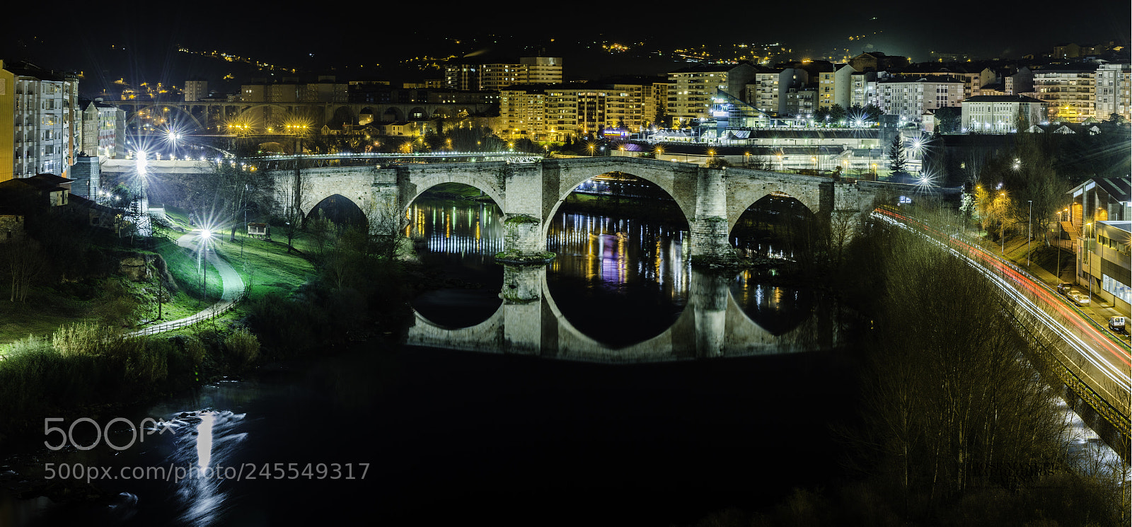 Nikon D5100 sample photo. Puente romano photography