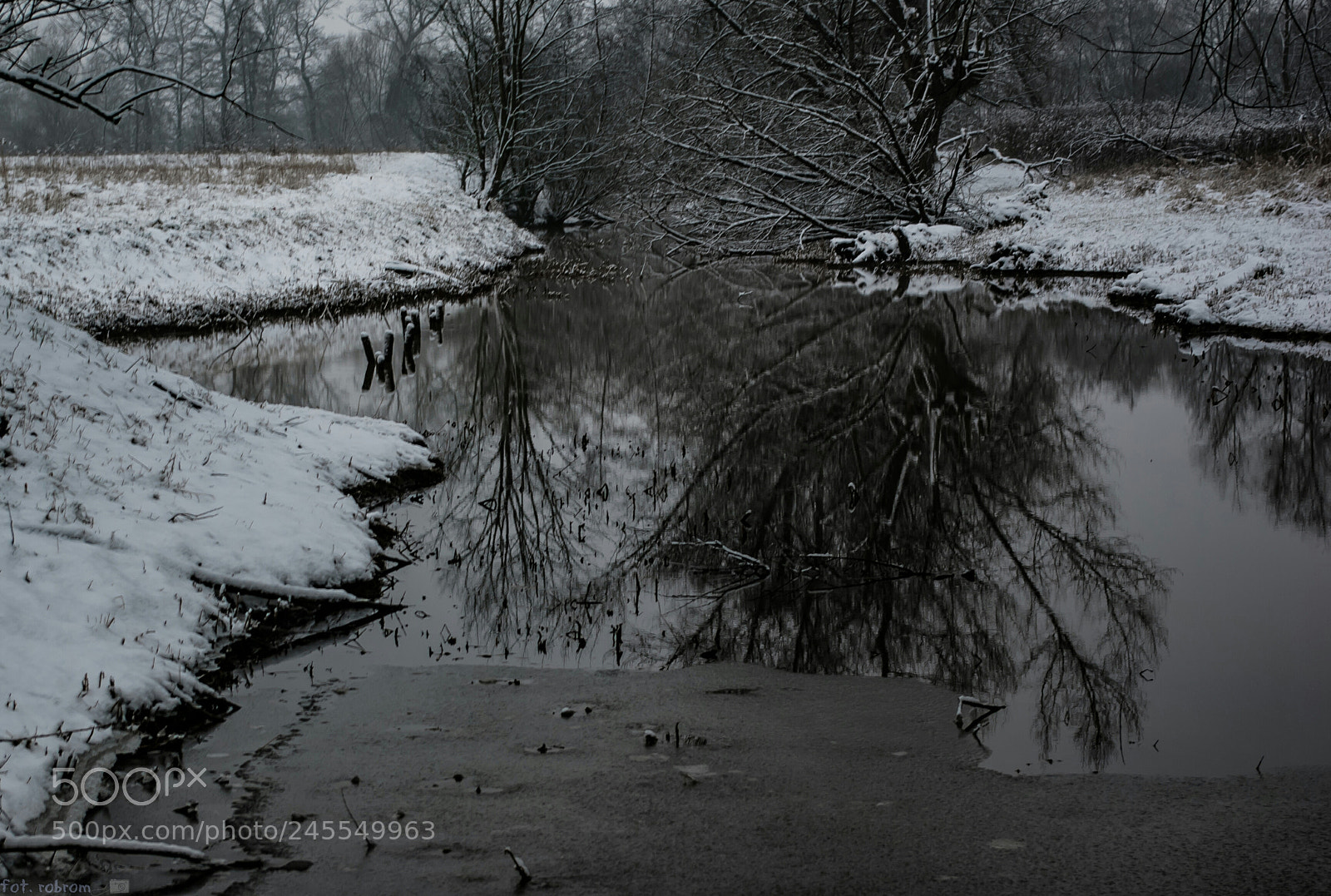Pentax K10D sample photo. Winter photography