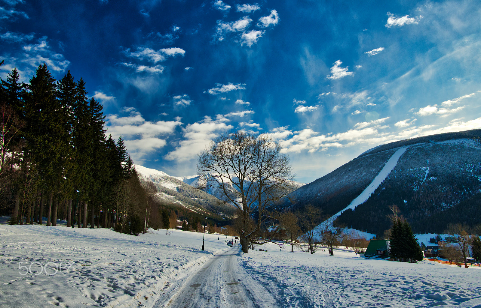 Nikon D850 + Nikon AF-S Nikkor 20mm F1.8G ED sample photo. Špindlerův mlýn photography