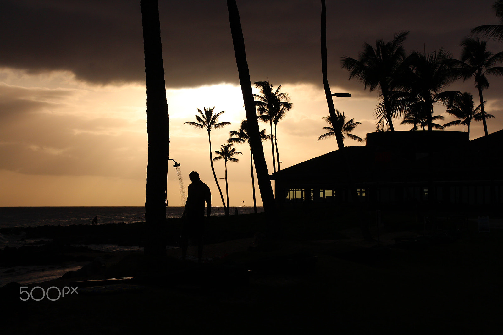 Canon EOS 650D (EOS Rebel T4i / EOS Kiss X6i) sample photo. A beach shower photography