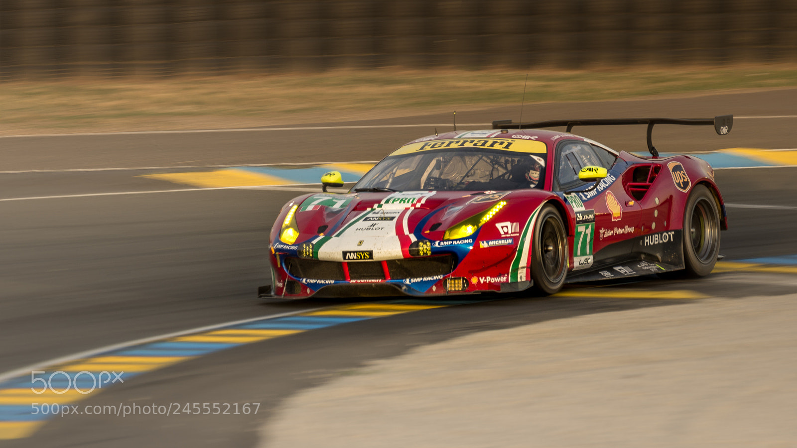 Pentax K-5 sample photo. Ferrari 488 gte 71 photography