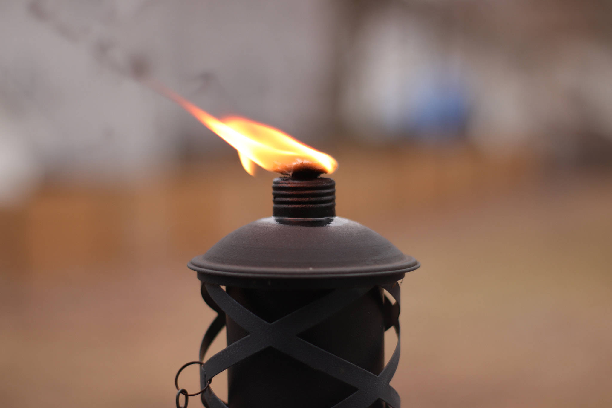 Canon 50mm sample photo. Flame torch photography