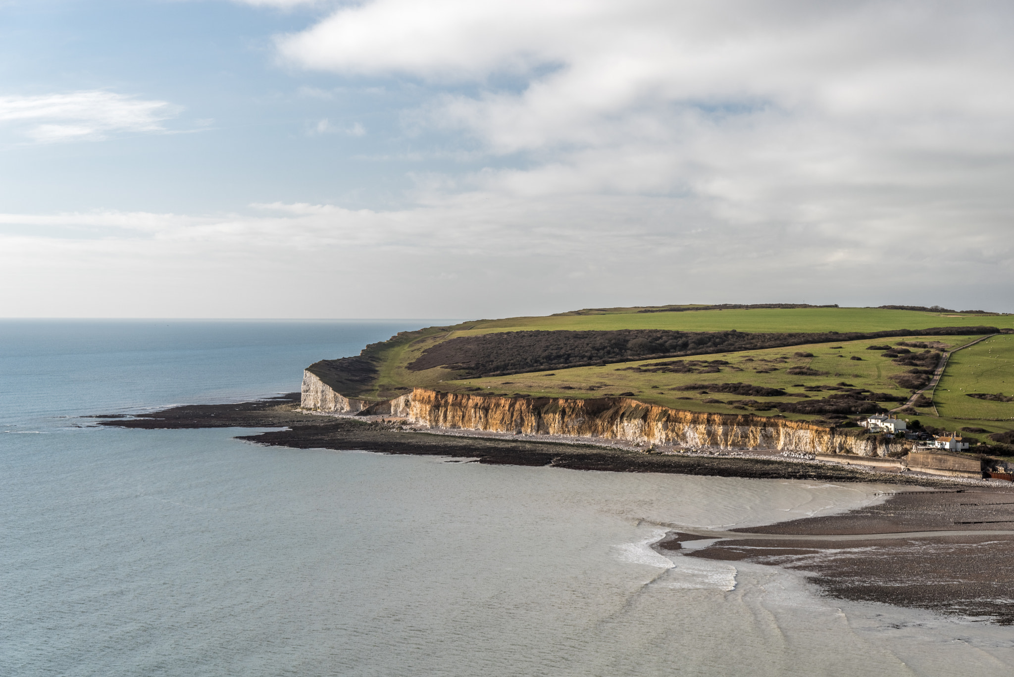 Pentax K-1 sample photo. Cuckmere haven photography