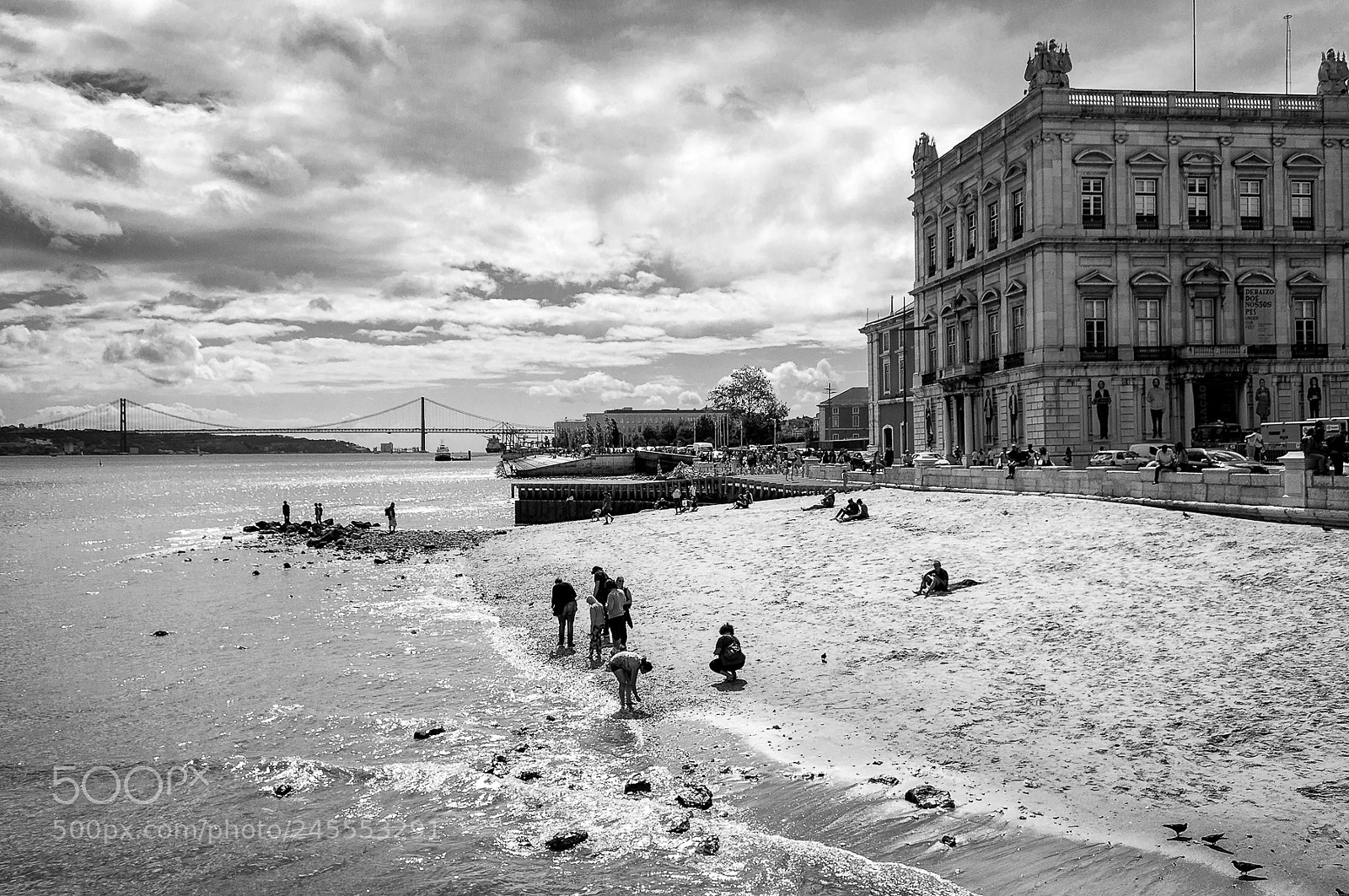 Nikon D90 sample photo. Lisbon shores photography