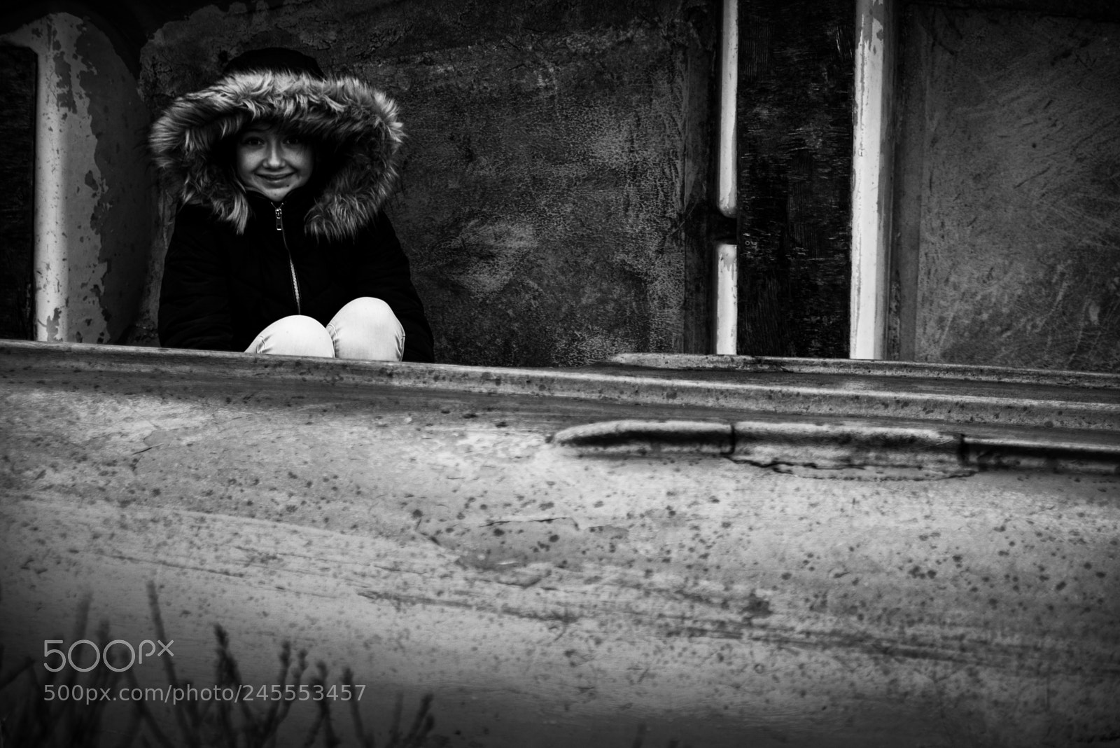 Nikon D610 sample photo. Girl in a boat photography