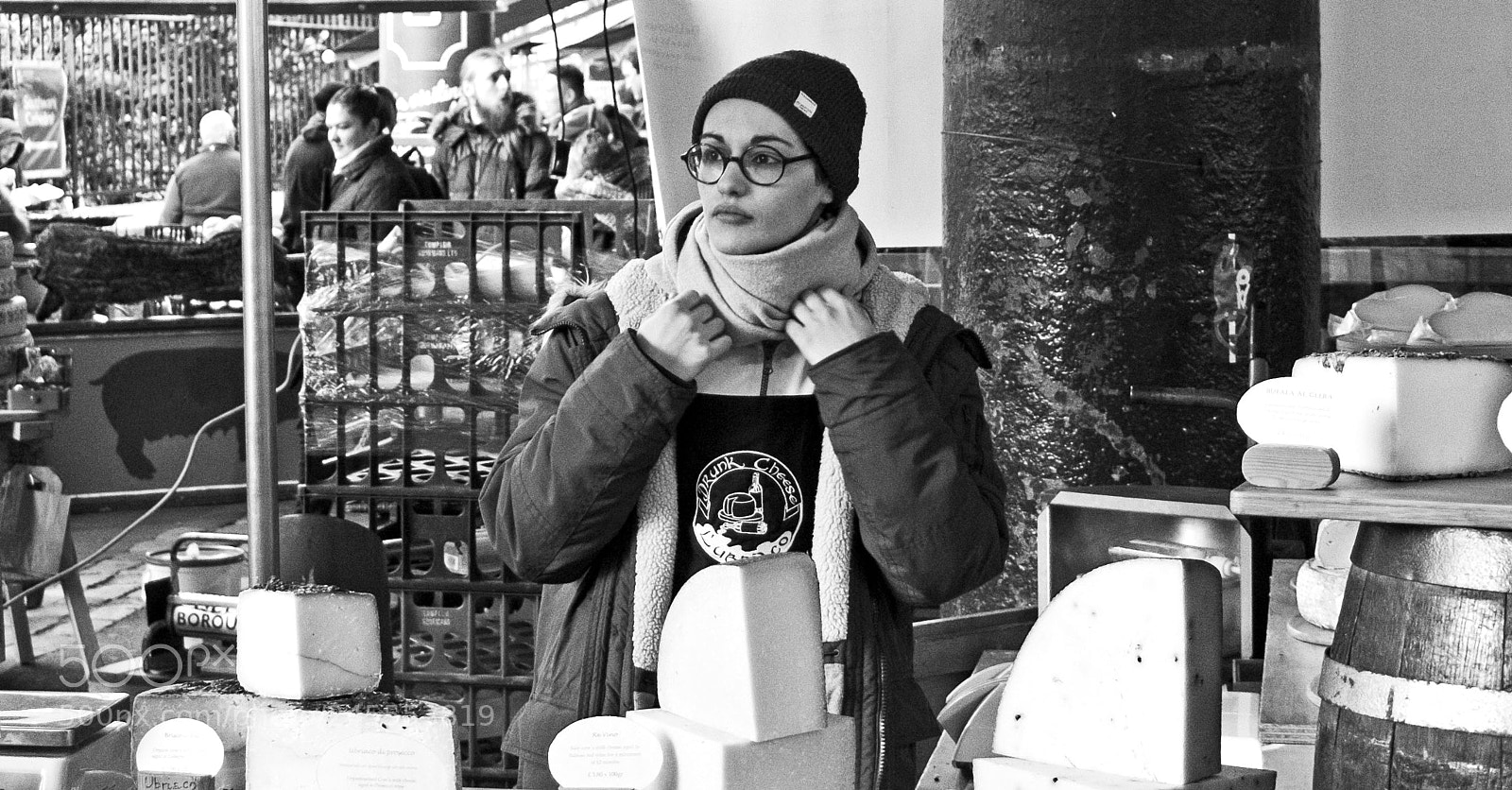 Fujifilm X30 sample photo. The cheese stall photography