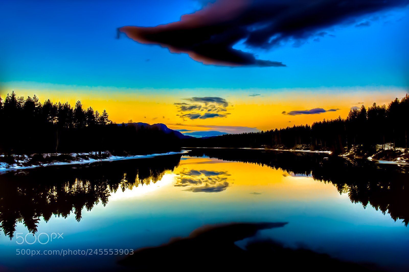 Canon EOS 60D sample photo. Mirror river photography
