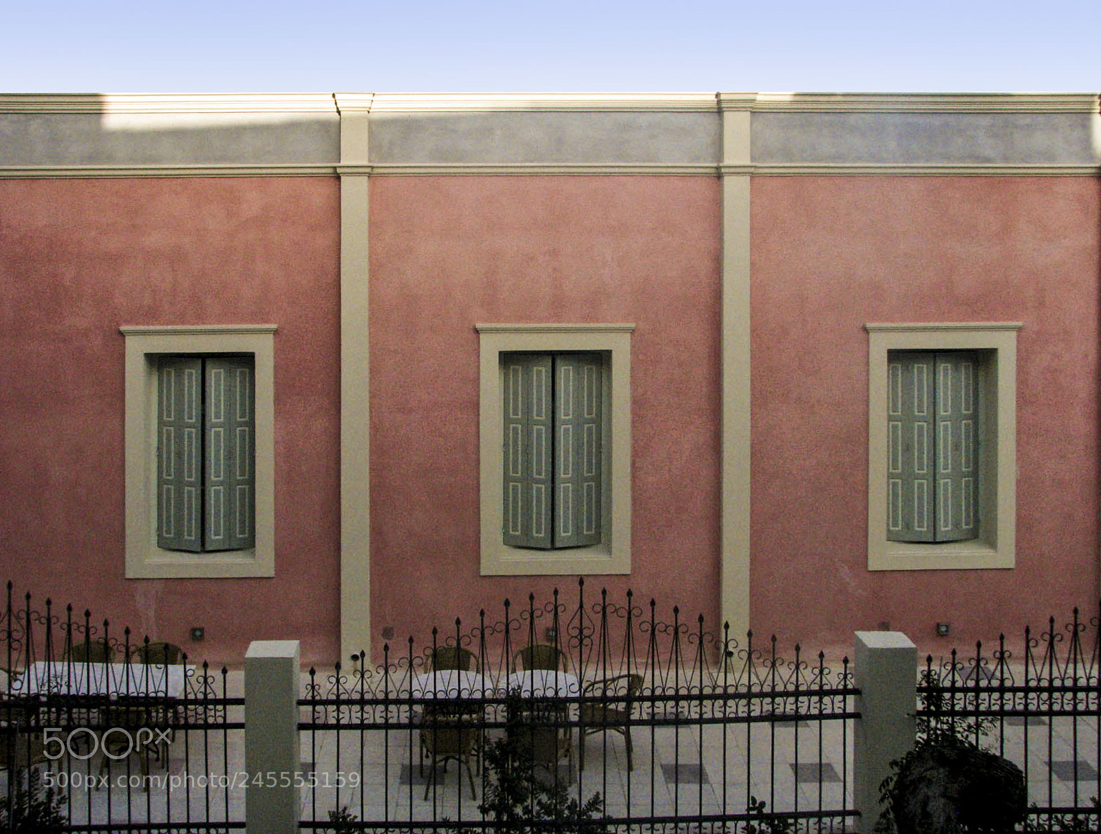 Canon POWERSHOT S5 IS sample photo. Santorini house photography