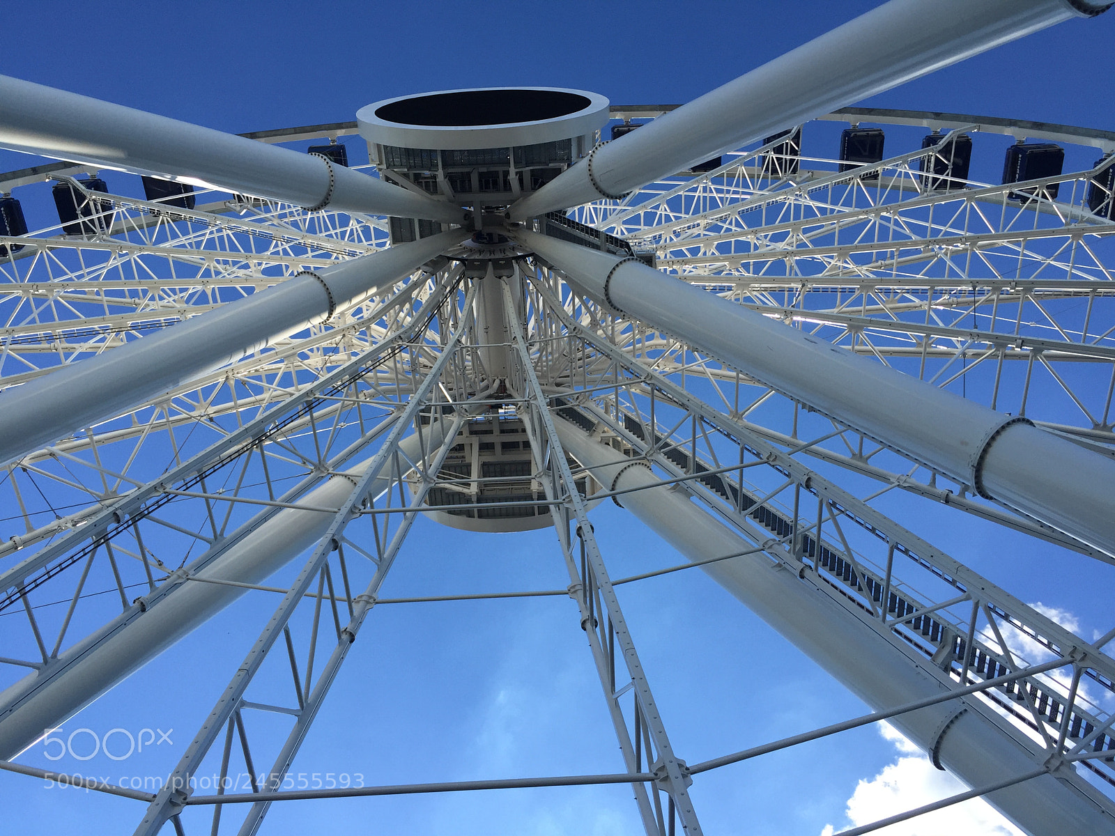 Apple iPhone 6 sample photo. Ferris wheel at navy photography