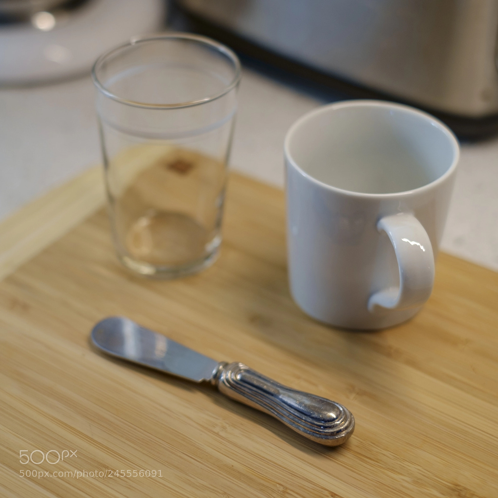 Fujifilm X-Pro1 sample photo. Glass cup knife photography