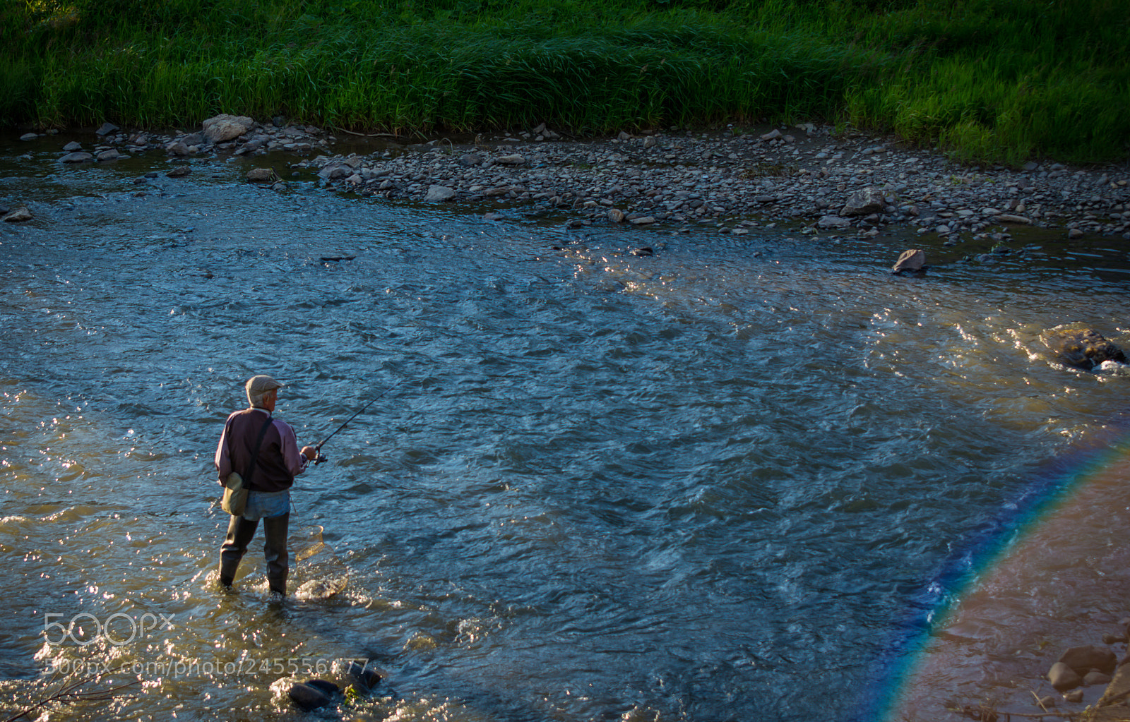 Nikon D5200 sample photo. Fisherman on the dorna photography