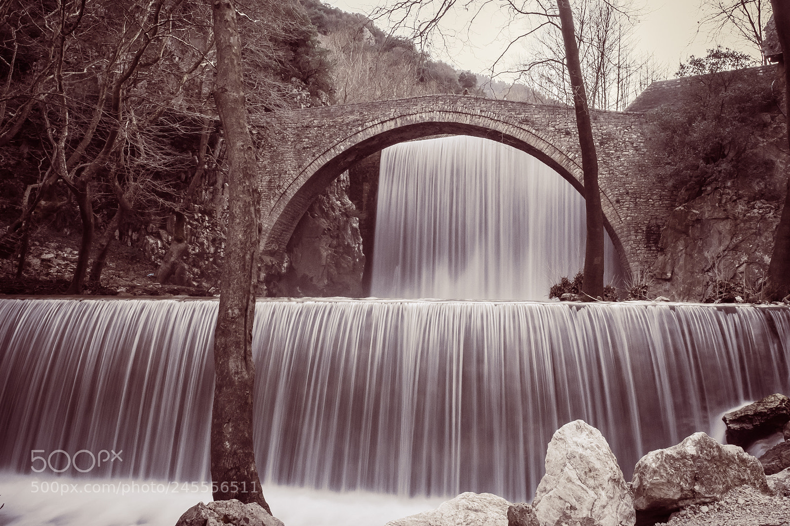 Nikon D7200 sample photo. Waterfall photography
