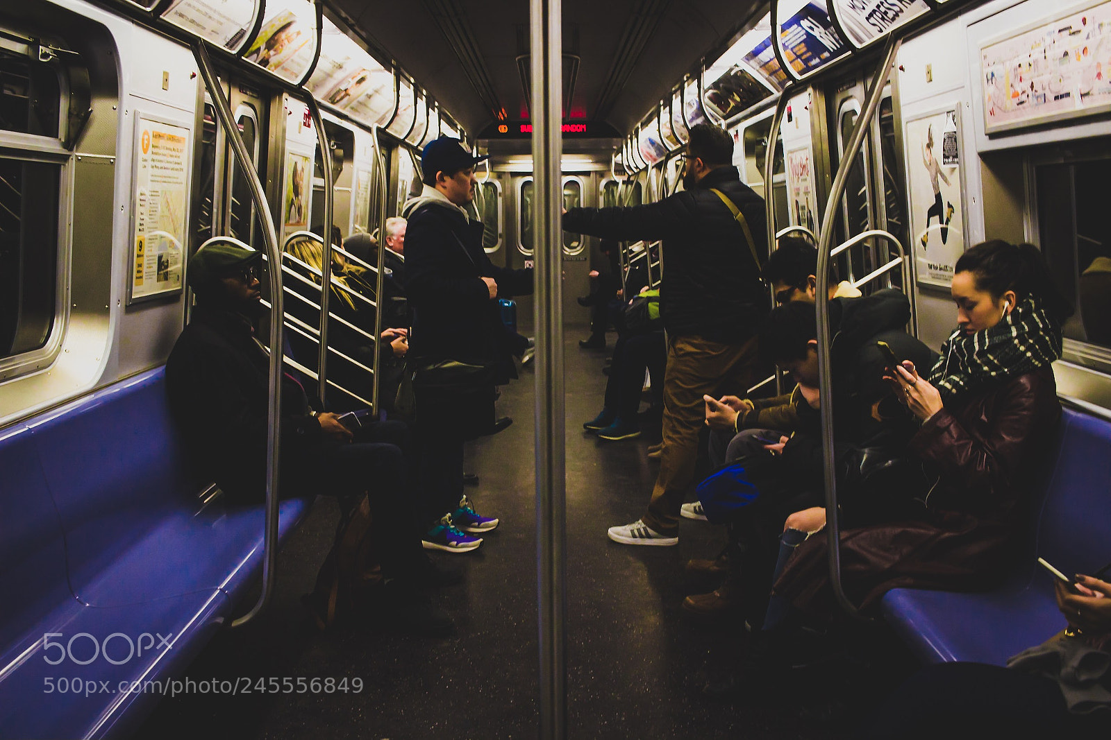 Canon EOS 600D (Rebel EOS T3i / EOS Kiss X5) sample photo. Subway nyc photography