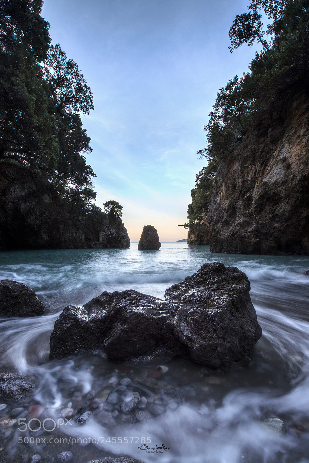 Nikon D610 sample photo. Lerici bluehour photography
