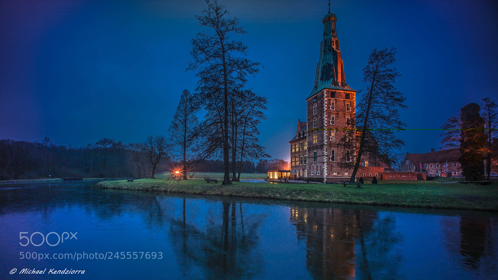Sony a7 II sample photo. Water castle photography