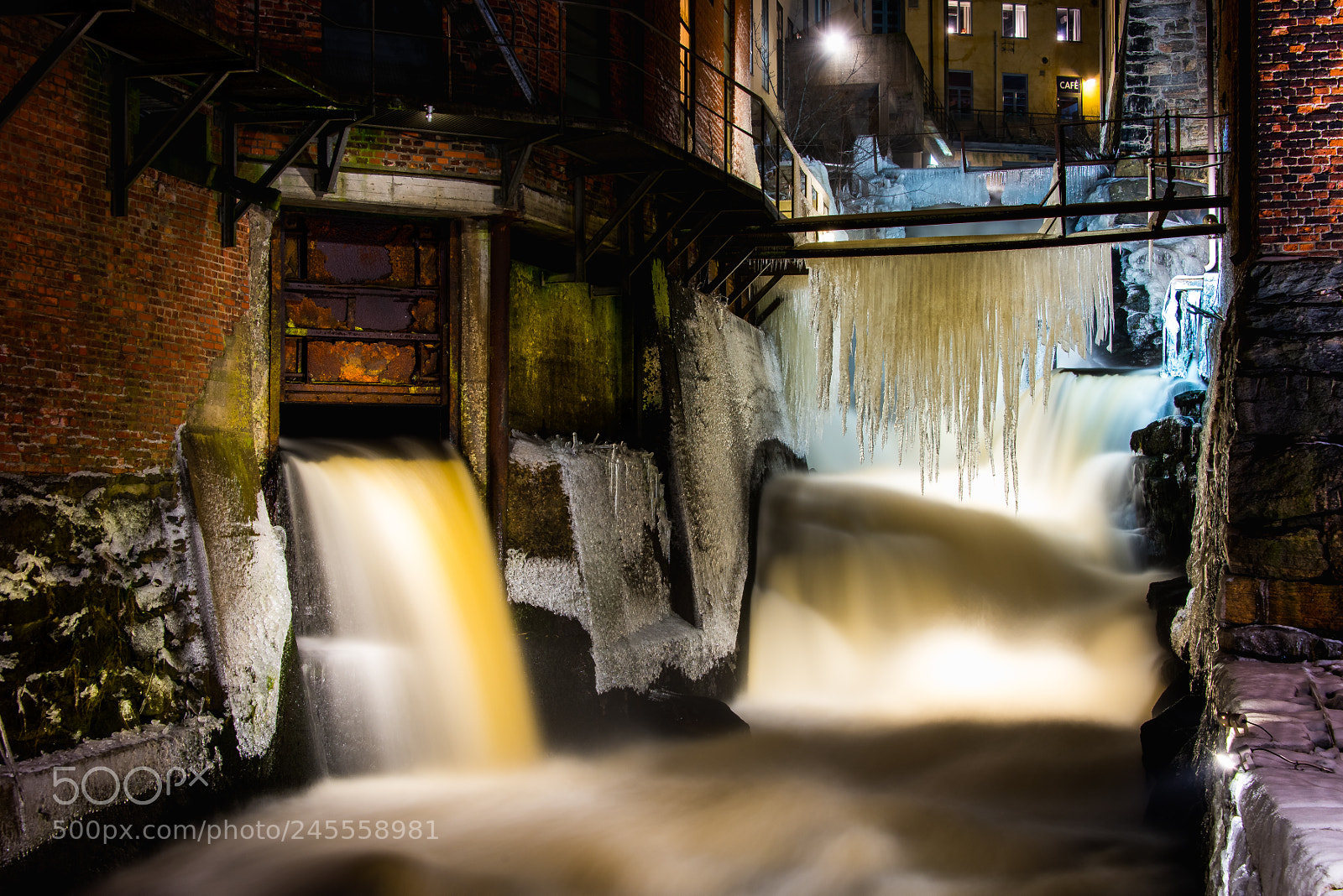 Nikon D810 sample photo. Late night in kvarnbyn photography