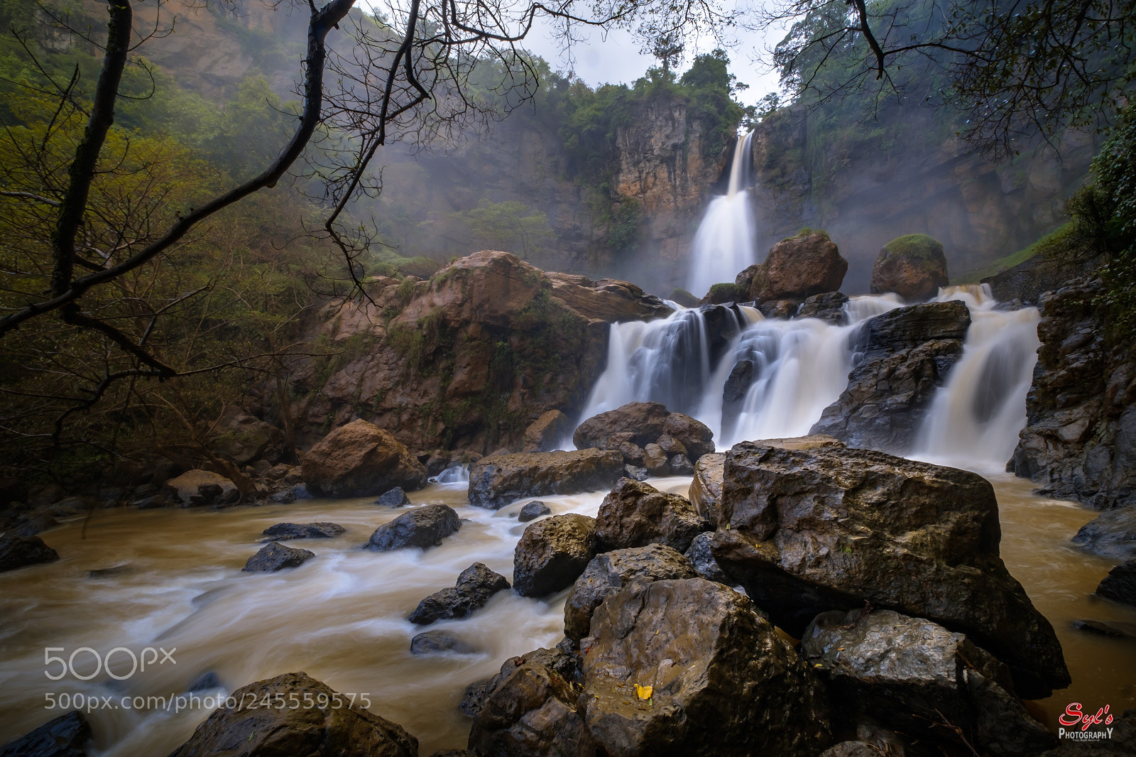 Fujifilm X-T2 sample photo. Cimarinjung waterfall photography