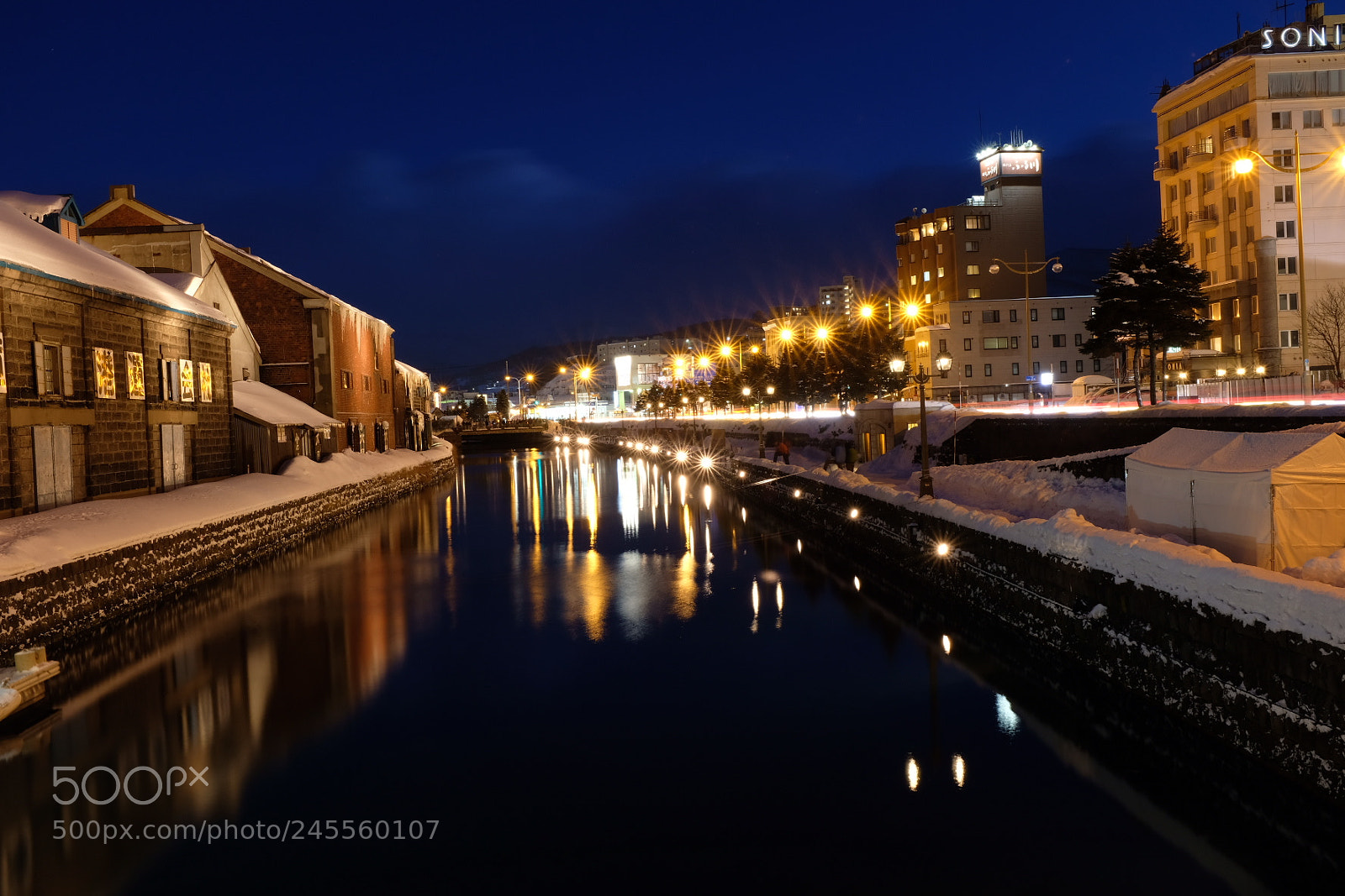 Fujifilm X100F sample photo. Otaru canal otarucanal otaru photography