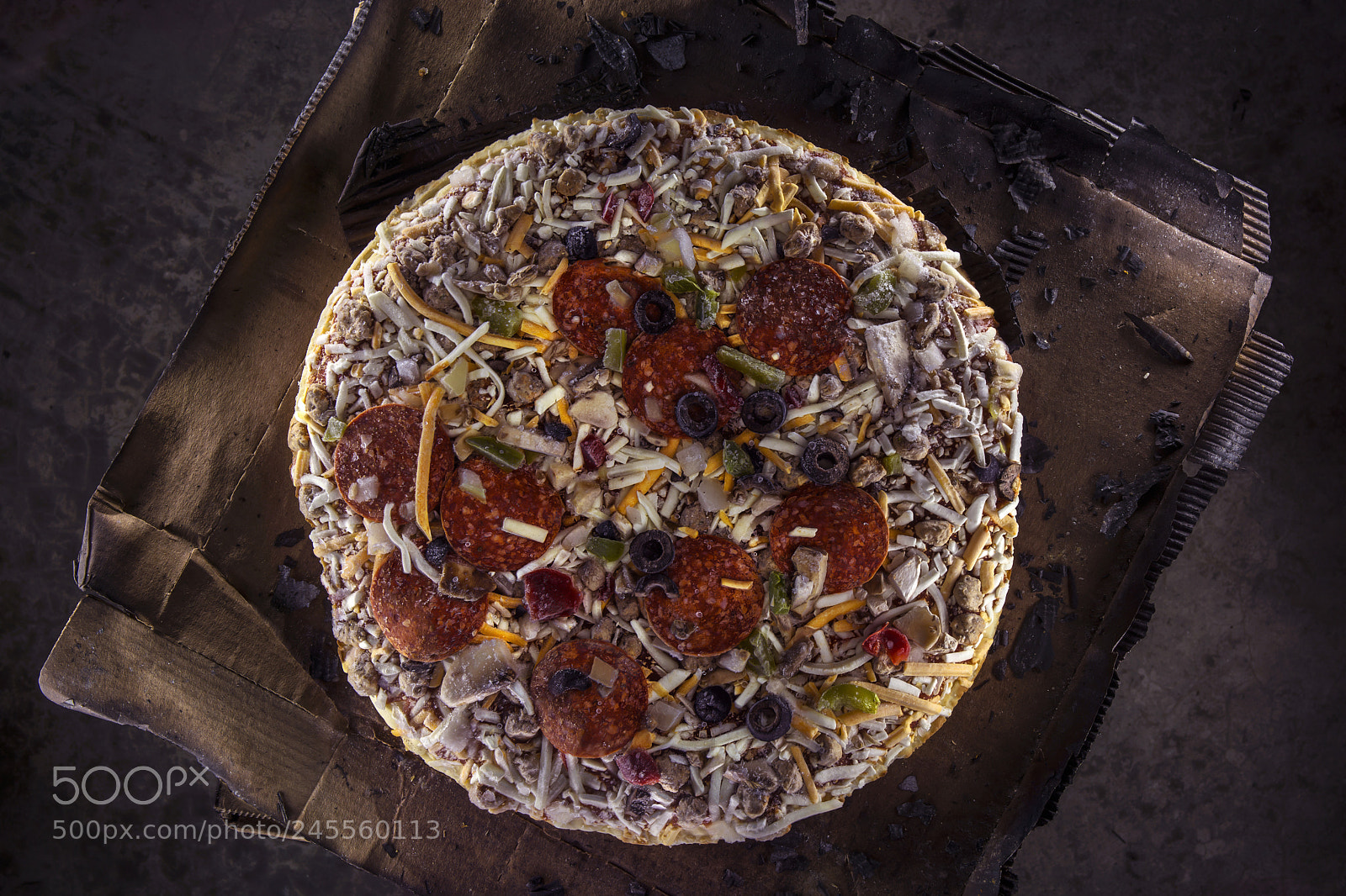Nikon D7100 sample photo. Frozen pizza photography