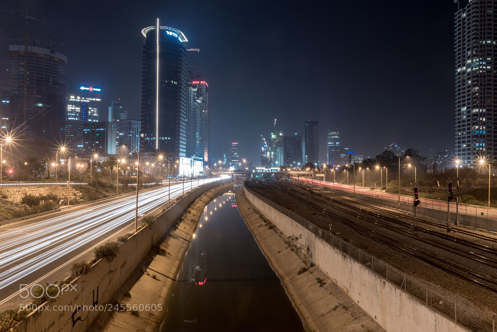 Nikon D5600 sample photo. Ha-halacha interchange tel aviv photography