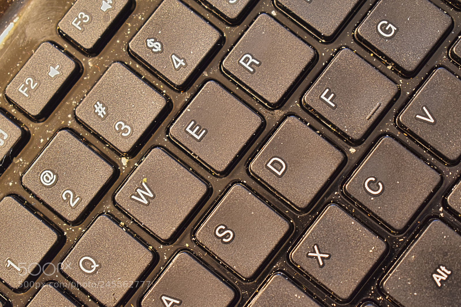 Nikon D5600 sample photo. Dirty keyboard photography